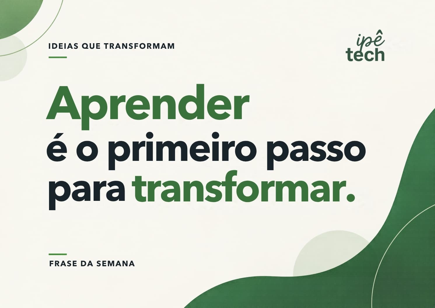Ideias, tecnologia e café em movimento!